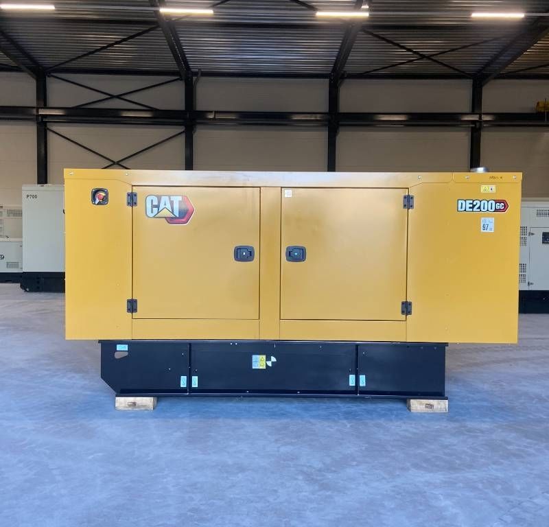Agregat prądotwórczy CAT DE200GC - 200 kVA - Stand-by