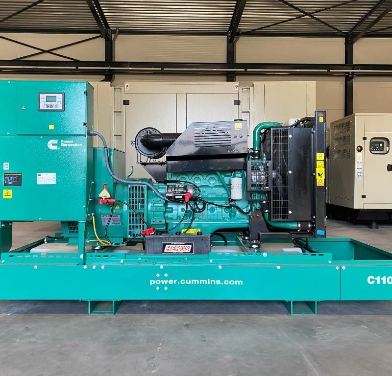 Agregat prądotwórczy Cummins C110D5Q - 110 kVA - Open Genset