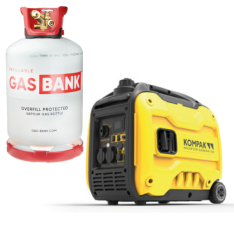 Agregat prądotwórczy Kompak KGG42Ei-DF - 4,2 kW - Dual Fuel