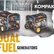 Agregat prądotwórczy Kompak K10000TET - 10 kVA - Dual Fuel - 6